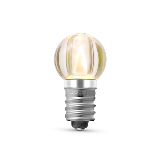 G30 SMOOTH BULB, WARM-WHITE