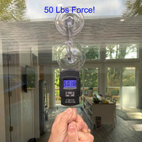 WREATH HOOK WITH SUCTION CUP